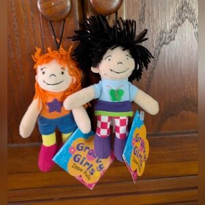 1999 Groovy Girl Zipper Pulls